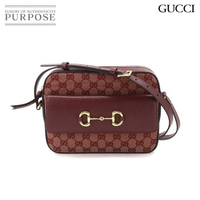 新素材新作 Gucci - 90172238 VLP 645454 バーガンディ レザー バッグ