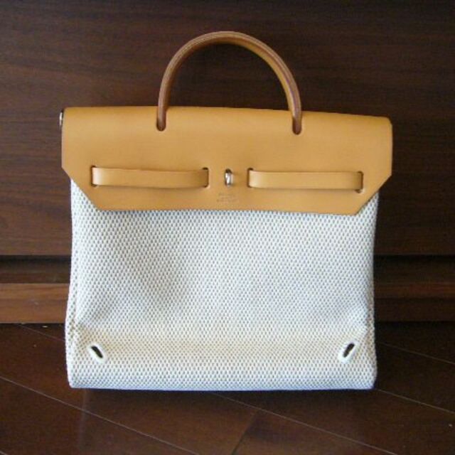 ☆美品☆HERMES(エルメス)●エールバッグ/リュック/トワルGMレザー