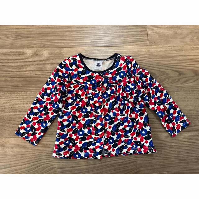 PETIT BATEAU(プチバトー)のプチバトー　★女の子薄手ジャケット キッズ/ベビー/マタニティのベビー服(~85cm)(カーディガン/ボレロ)の商品写真