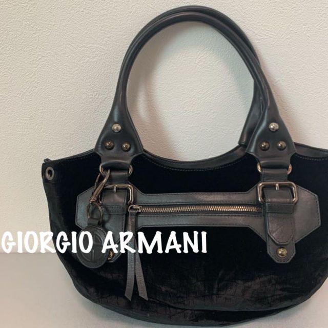 GIORGIO ARMANI - 【美品】アルマーニ　ハンドバッグ