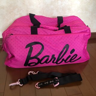 バービー(Barbie)のBarbie☆バービー ボストンバッグ ピンク 野外学習 修学旅行 未使用(その他)