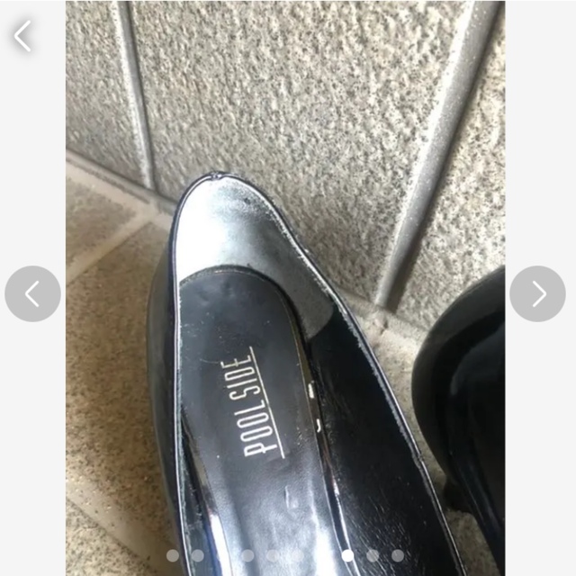 POOL SIDE(プールサイド)のPOOL SIDE プールサイド　ブラック　パンプス　ハイヒール　ミュール レディースの靴/シューズ(ハイヒール/パンプス)の商品写真
