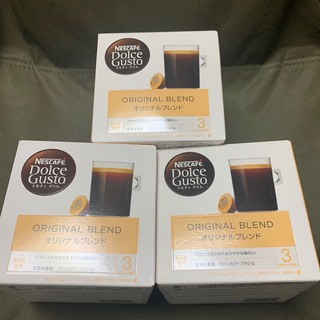 Nestle - ドルチェグスト　オリジナルブレンド　3箱　ブラックコーヒー