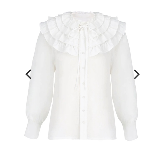 bibiy. CHARLOTTE TIE COLLAR BLOUSE トップス トップス mcmullen1.com