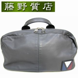 ルイヴィトン(LOUIS VUITTON)のルイヴィトン LOUISVUITTON  Vライン ファストクロスボディバッグ  ウエストバッグ アスファルトグレー×カーフ 8178(ボディバッグ/ウエストポーチ)