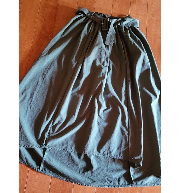 RayCassin(レイカズン)のRay Cassin ロングスカート GREEN レディースのスカート(ロングスカート)の商品写真