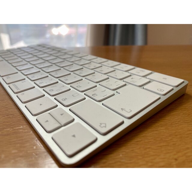 Apple(アップル)のApple キーボード 純正(JIS) MLA22J/A(A1644)  スマホ/家電/カメラのPC/タブレット(PC周辺機器)の商品写真