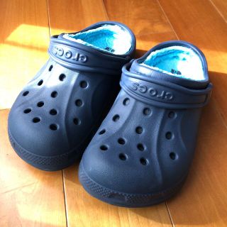 クロックス(crocs)のキッズ　冬用クロックス　ボア(サンダル)