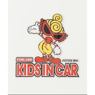 HYSTERIC MINI - 未開封☆ヒスミニロゴステッカー☆BABY IN CARロゴ