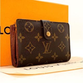 ルイヴィトン(LOUIS VUITTON)の【美品】LOUISVUITTON  モノグラム　ヴィエノワ　がま口　財布(財布)