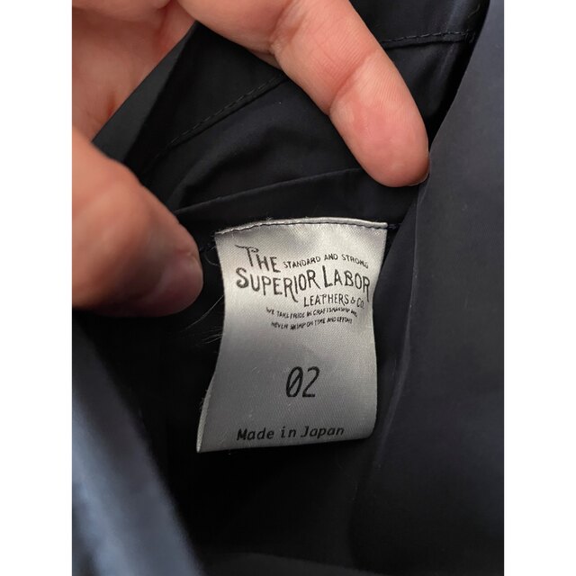 THE SUPERIOR LABOR(シュペリオールレイバー)の裏ボアベスト　サイズM(02) シュペリオールレイバー メンズのジャケット/アウター(ダウンベスト)の商品写真