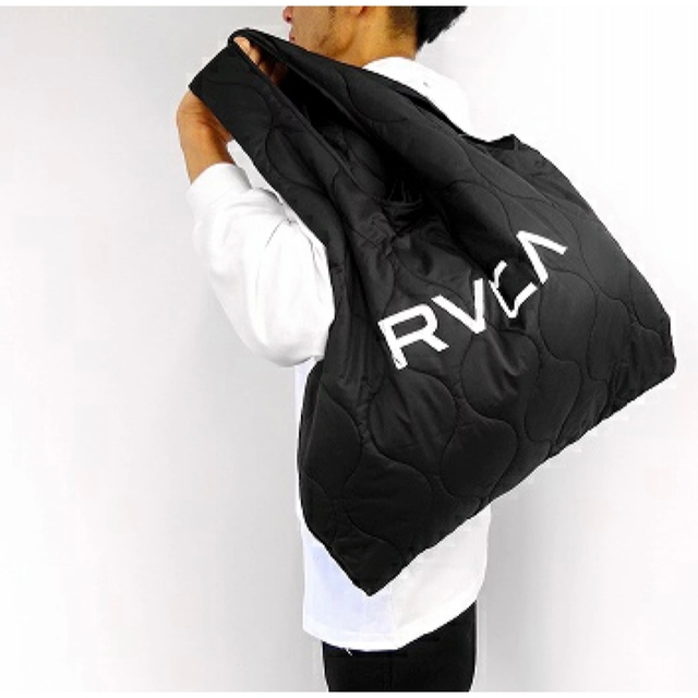 RVCA(ルーカ)の新品 RVCA ルーカ キルティング ショッパー トート バッグ メンズのバッグ(トートバッグ)の商品写真