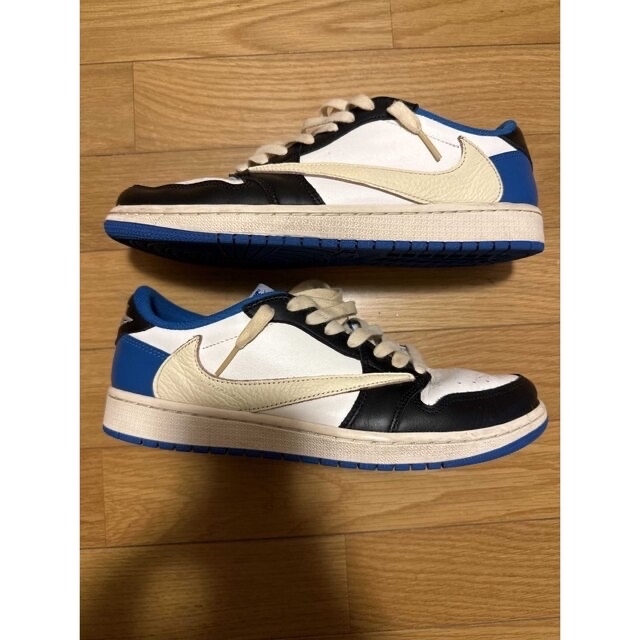 Travis Scott × Fragment × Nike AJ1 Low