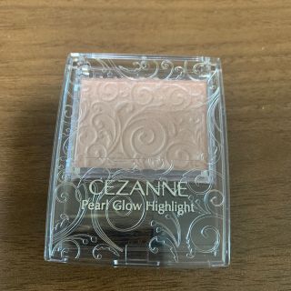 セザンヌケショウヒン(CEZANNE（セザンヌ化粧品）)のセザンヌ パールグロウハイライト 04 シェルピンク(2.4g)(フェイスパウダー)