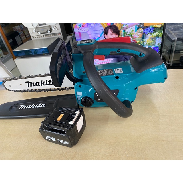 中古付属マキタ　makita MUC254D 充電式　チェンソー　250mm