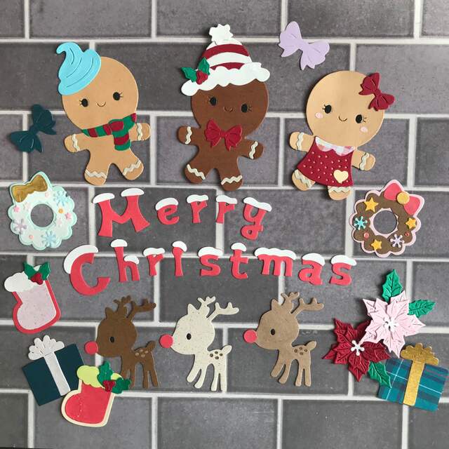 アルバムクラフト・カットダイ  ☆Merry Christmas