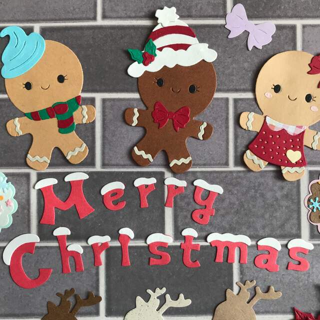 アルバムクラフト・カットダイ  ☆Merry Christmas