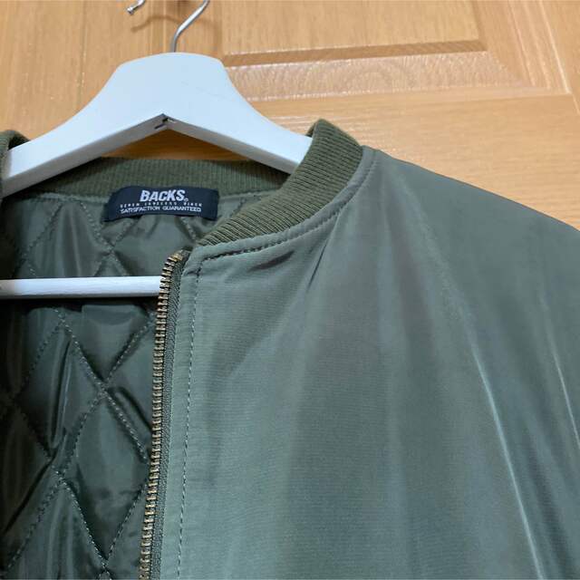 BACKS(バックス)のバックス　カーキ　ブルゾン レディースのジャケット/アウター(ブルゾン)の商品写真