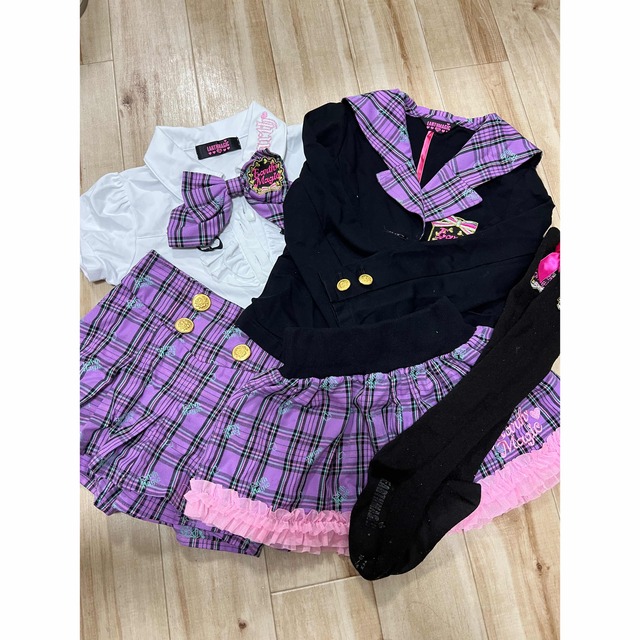 EARTHMAGIC(アースマジック)のアースマジック スーツ キッズ/ベビー/マタニティのキッズ服女の子用(90cm~)(ドレス/フォーマル)の商品写真