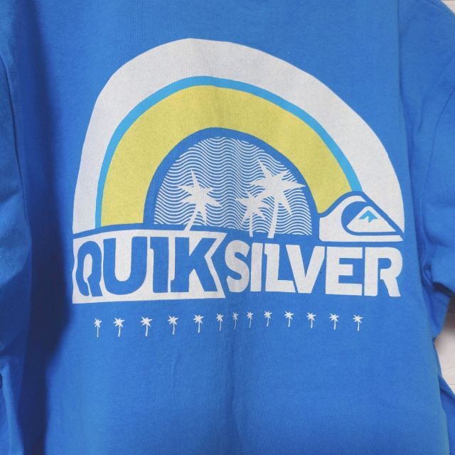 QUIKSILVER(クイックシルバー)のQUIKSILVER クイックシルバー WAVE ブルー Tシャツ Sサイズ メンズのトップス(Tシャツ/カットソー(半袖/袖なし))の商品写真