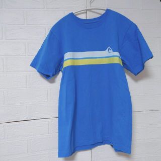 クイックシルバー(QUIKSILVER)のQUIKSILVER クイックシルバー WAVE ブルー Tシャツ Sサイズ(Tシャツ/カットソー(半袖/袖なし))