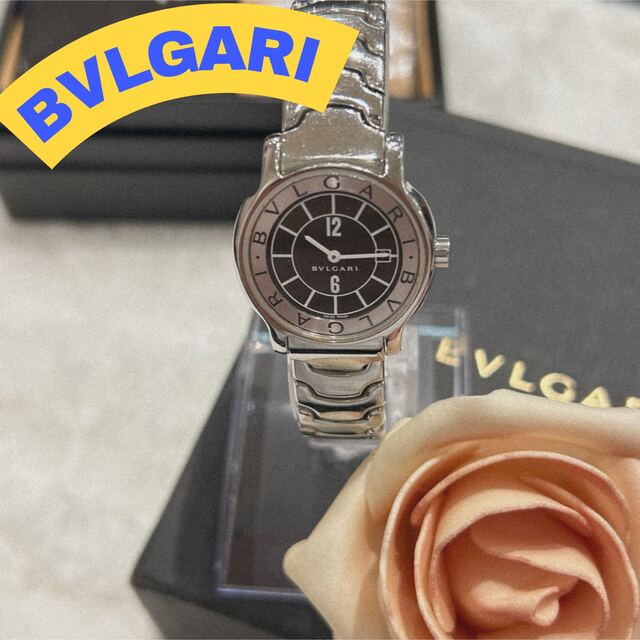 春夏新作モデル BVLGARI BVLGARI ブルガリ ソロテンポ 29mm レディース ST29S 腕時計 