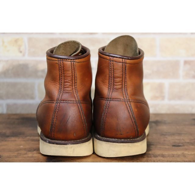 REDWING(レッドウィング)の【希少】レッドウィング　875　27.5cm　US9.5D　縦羽タグ　茶　550 メンズの靴/シューズ(ブーツ)の商品写真