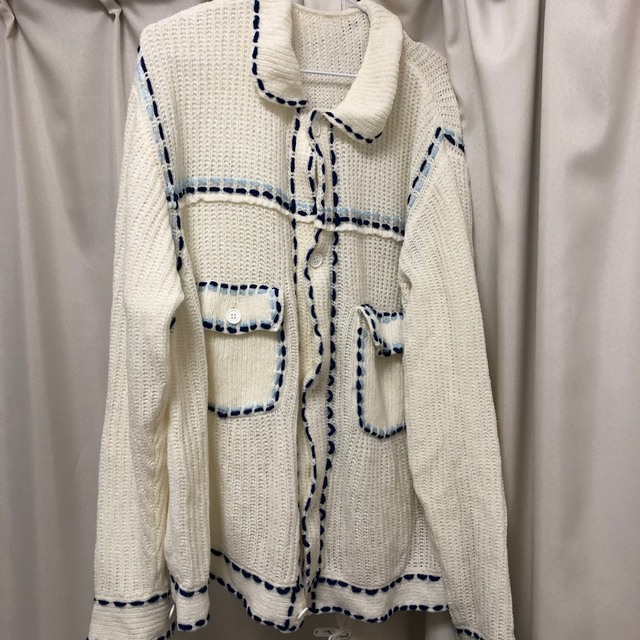 PHINGERIN - phingerin pg1 knit ホワイトの通販 by pink's shop PHINGERIN - phingerin pg1 knit ホワイトの通販 by pink's shop