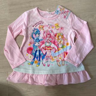 バンダイ(BANDAI)のデリシャスパーティプリキュア　ロングTシャツ(Tシャツ/カットソー)