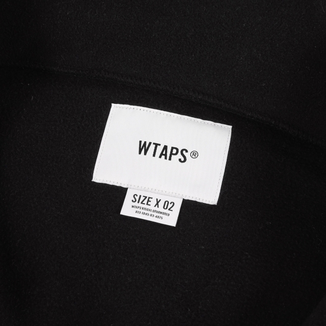 W)taps(ダブルタップス)のWTAPS ダブルタップス ジャケット フルジップ フリースジャケット FORESTER CARDIGAN 20AW ブラック 黒 M アウター ブルゾン【メンズ】【中古】【美品】 メンズのジャケット/アウター(その他)の商品写真