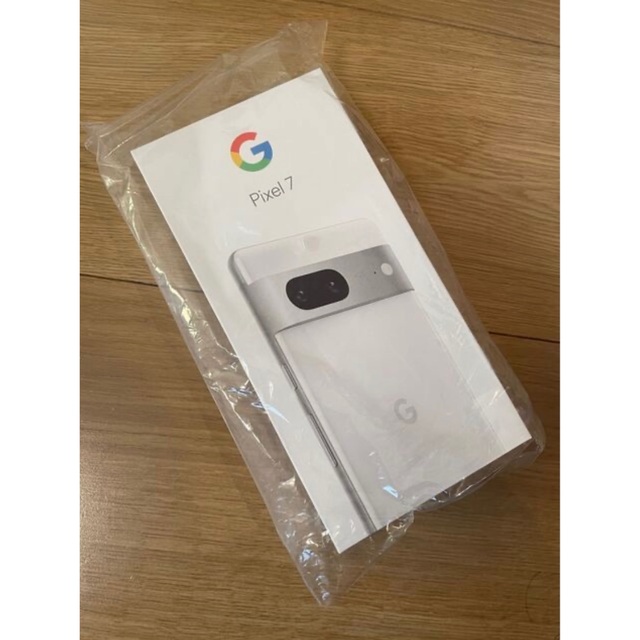 Google Pixel(グーグルピクセル)のGoogle Pixel 7 128GB Snow（白）128GB 新品未開封 スマホ/家電/カメラのスマートフォン/携帯電話(スマートフォン本体)の商品写真