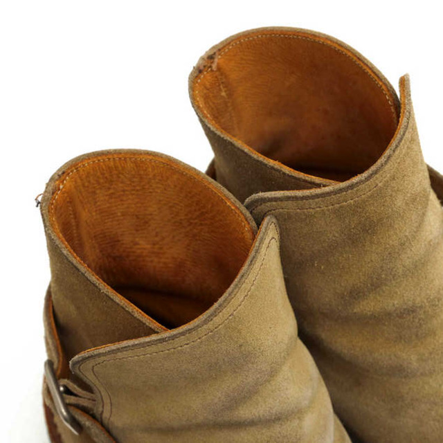 トリッカーズ／Tricker's チャッカブーツ シューズ 靴 メンズ 男性 男性用スエード スウェード レザー 革 本革 グレー 灰色  M7580 CHUKKA BOOTS Vibramソール グッドイヤーウェルト製法 バイカラーブーツ