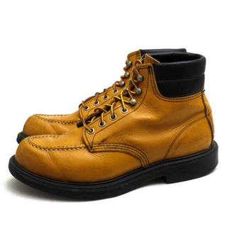 レッドウィング(REDWING)のレッドウィング／RED WING ワークブーツ シューズ 靴 メンズ 男性 男性用レザー 革 本革 ブラウン 茶  8807 SUPER SOLE MOC toe モックトゥ グッドイヤーウェルト製法(ブーツ)