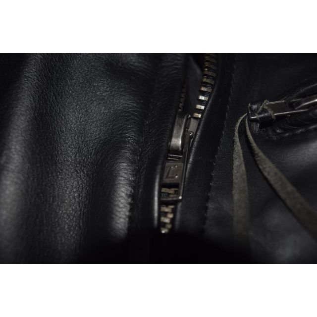 liugoo leather インナー付ダブルライダース バイカー | yoshi-sushi.ca