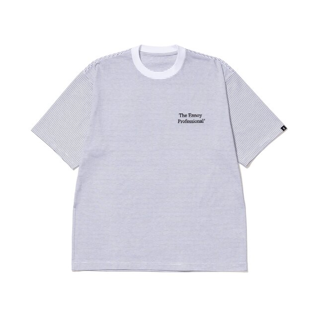 即日発送 ennoy エンノイ ボーダー tシャツ XLサイズ メンズのトップス(Tシャツ/カットソー(半袖/袖なし))の商品写真