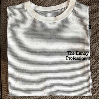 即日発送 ennoy エンノイ ボーダー tシャツ XLサイズ(Tシャツ/カットソー(半袖/袖なし))