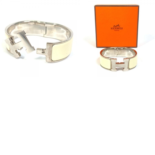 HERMES - エルメス HERMES クリッククラック H GM Hバングル HERMES - エルメス HERMES クリッククラック H GM Hバングル