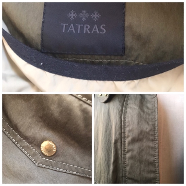 TATRAS(タトラス)のTATRAS☆タトラス☆モッズコート☆インナーダウン☆¥92,000☆ レディースのジャケット/アウター(モッズコート)の商品写真