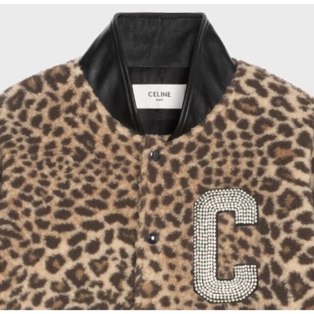 celine(セリーヌ)のCELINE ★TEDDY JACKET IN LEOPARD-PRINT メンズのジャケット/アウター(スタジャン)の商品写真