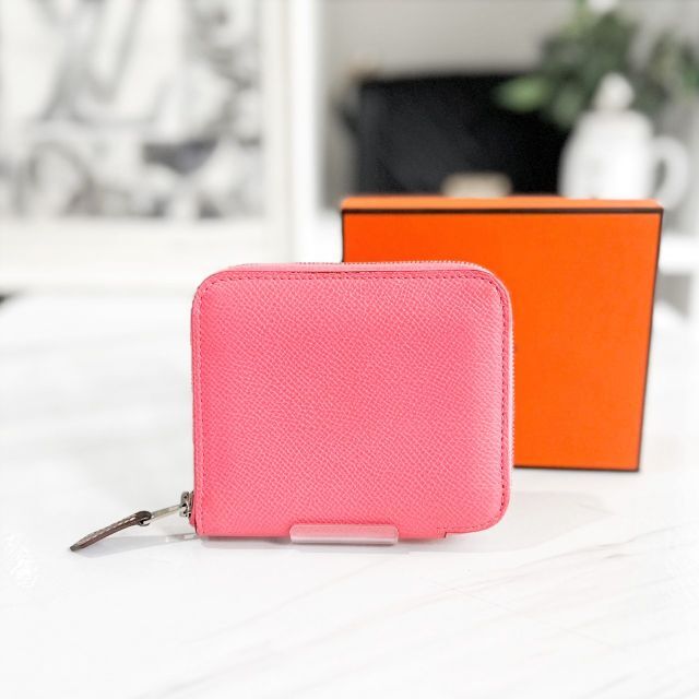 最も Hermes - エルメス アザップコンパクト シルクイン ピンク