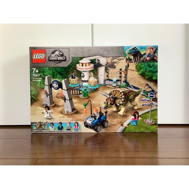 Lego - 新品未開封 レゴ ジュラシック・ワールド トリケラトプスの暴走