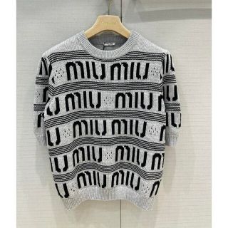 miumiu - ミュウミュウ MIU MIU 半袖ニットの通販 by Dudzinski's shop