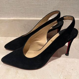 クリスチャンルブタン(Christian Louboutin)のルブタン RIVAFISH 85 VEAU VELOURS BLACK(ハイヒール/パンプス)