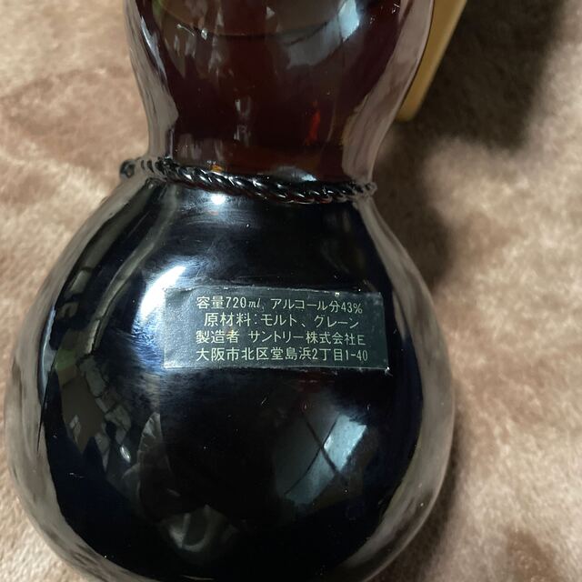 サントリーオールド　ウイスキー　箱付き　ひょうたん型ボトル　大阪築城400年祭 3