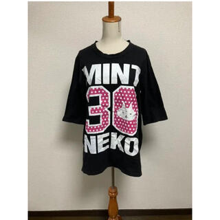 エイチナオト(h.naoto)のMINT NeKO ミント30ネコ　Tシャツ(カットソー(半袖/袖なし))