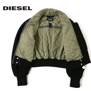 DIESEL - ディーゼル ジッパーデザイン キルティング ショート丈 ...