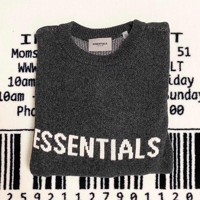 FEAR OF GOD(フィアオブゴッド)の［中古］fear of god ESSENTIALS Knit XL メンズのトップス(ニット/セーター)の商品写真