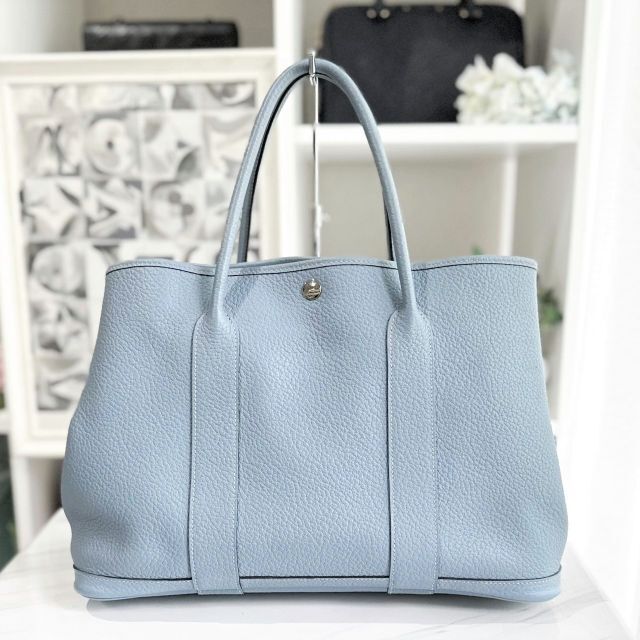 定番の中古商品 Hermes - 美品☆ エルメス ガーデンパーティPM ネゴンダ トートバッグ □Q刻印 トートバッグ
