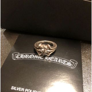 希少 chrome hearts クロムハーツ skt リング ダイヤ 美品(リング(指輪))