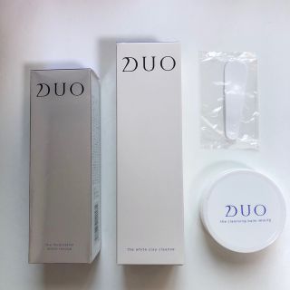 DUO - DUO デュオ 3点セット 美容液 洗顔料 クレンジングの通販 by ...